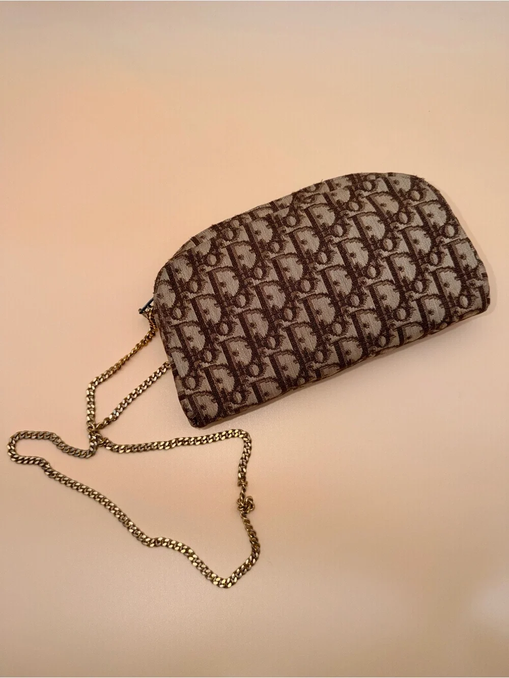Authentic Vintage Christian Dior Trotter Tapestry Clutch / Crossbody